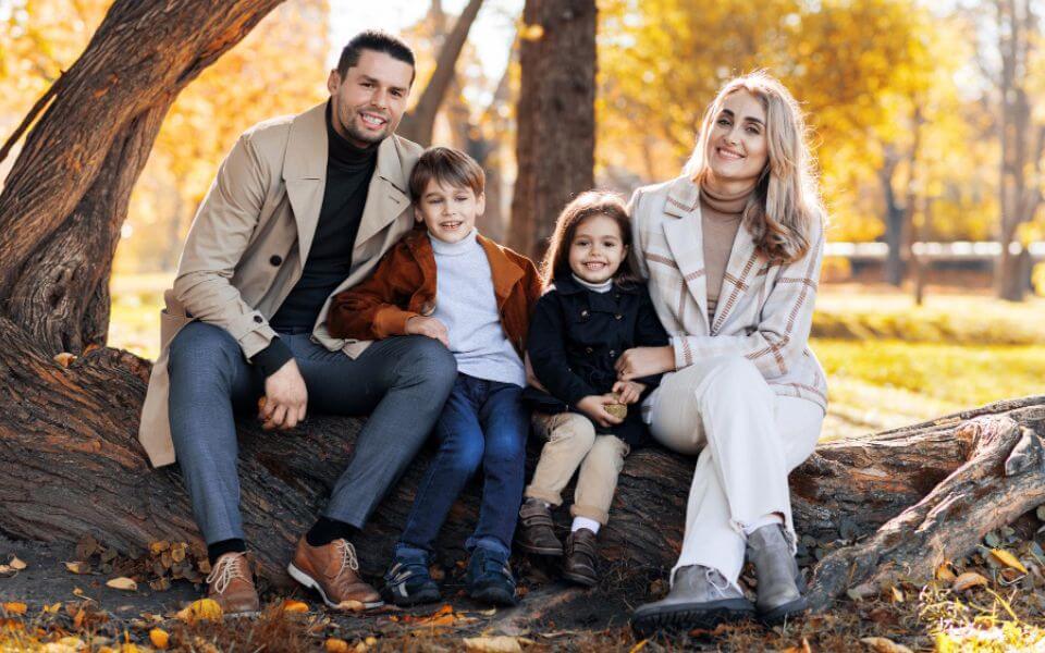 Family Photos in Fall