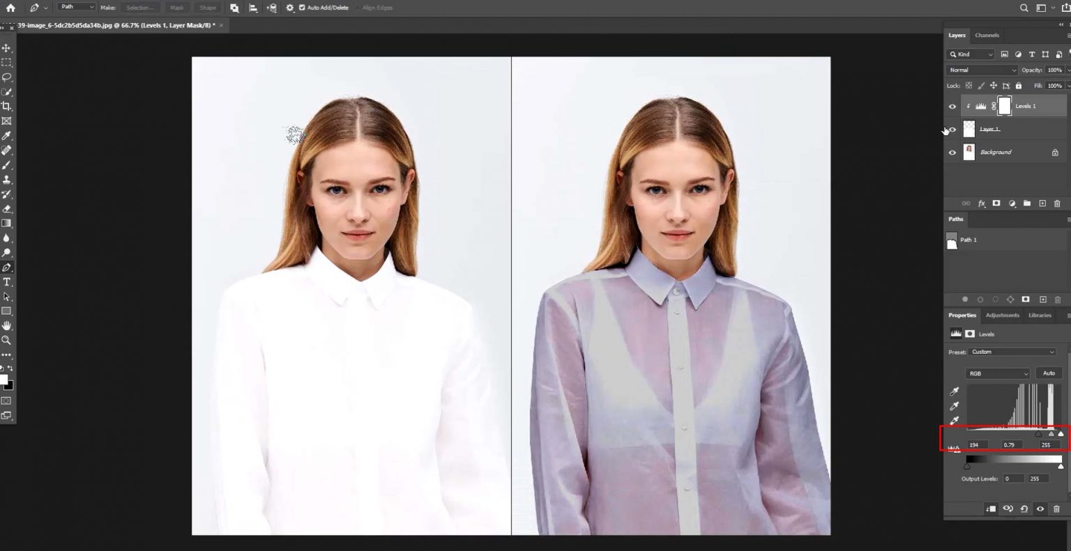 6 Step To Make See Through Clothes In Photoshop [video]