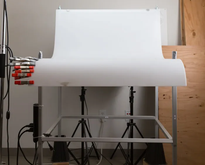 Shooting table for product photography