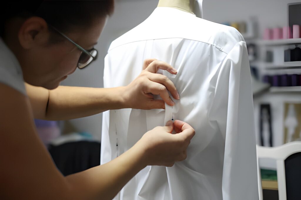 Professional Garment Fitting on Mannequin – Fashion Design Process