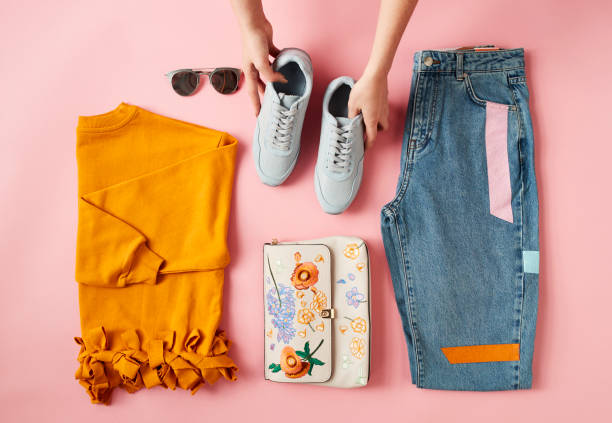 Flat Lay Fashion Photography of Casual Outfit for eCommerce