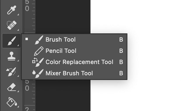 brush tools features in photoshop