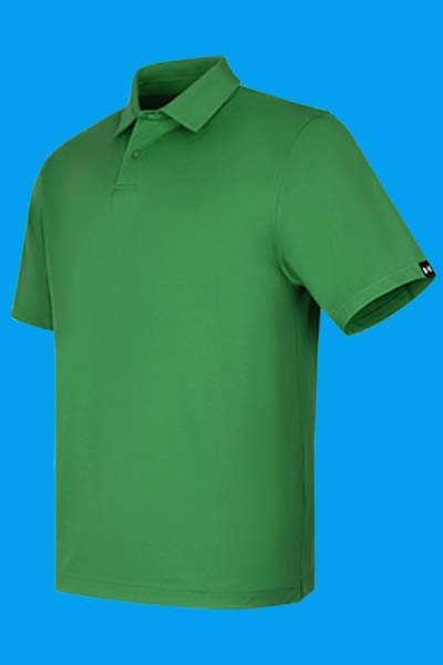 Example of polo t-shirt without ghost mannequ