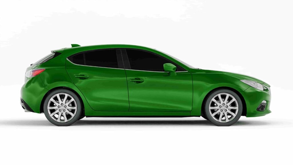 Green car image