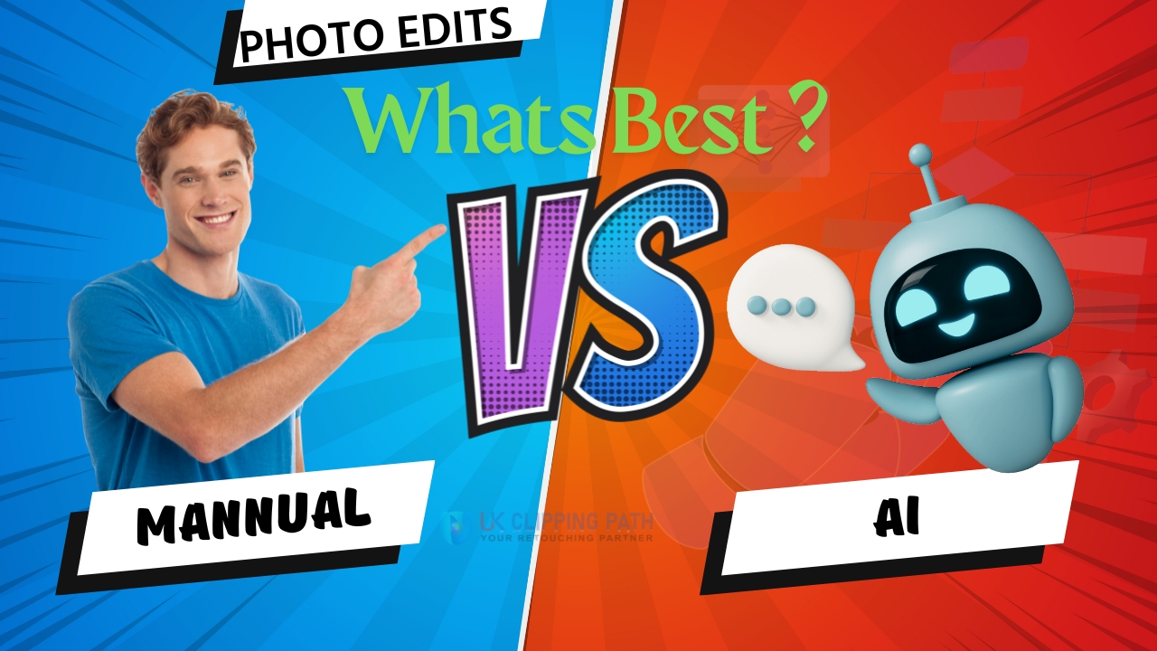Manual Photo Editing vs AI for eCommerce Product Photos in 2025