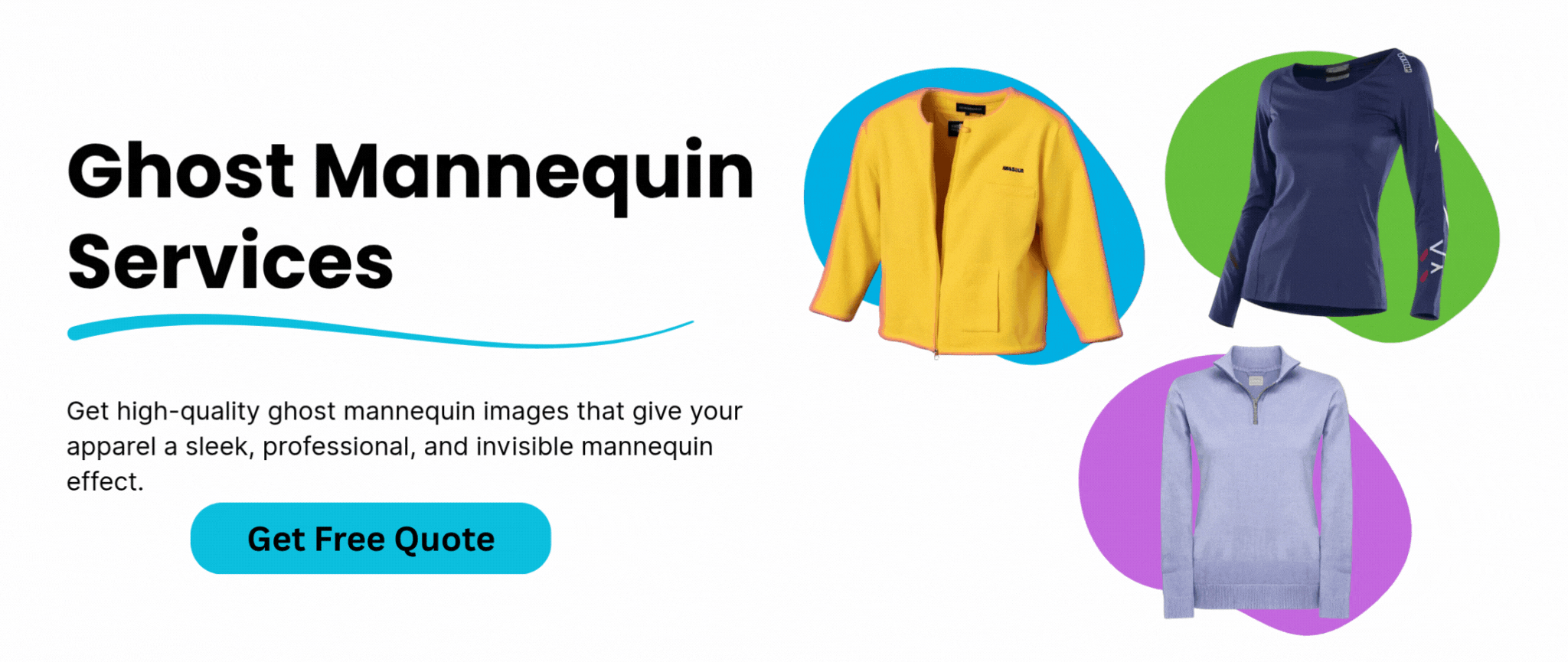 Ghost Mannequin services slide preview