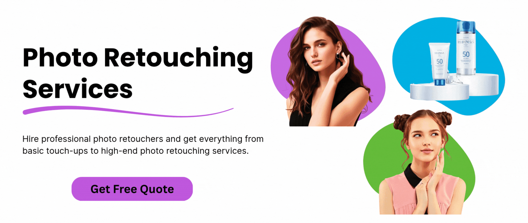 Photo Retouching Service Slide preview