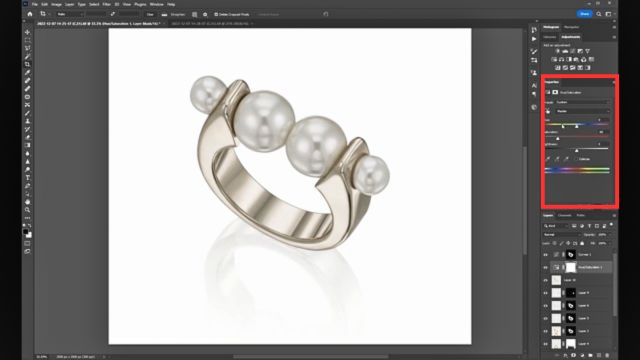 Add a Hue Saturation Layer