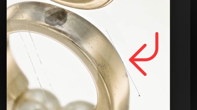 click to section a clean spot
