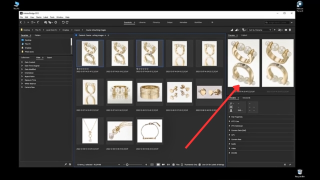 dragging two image in photoshop