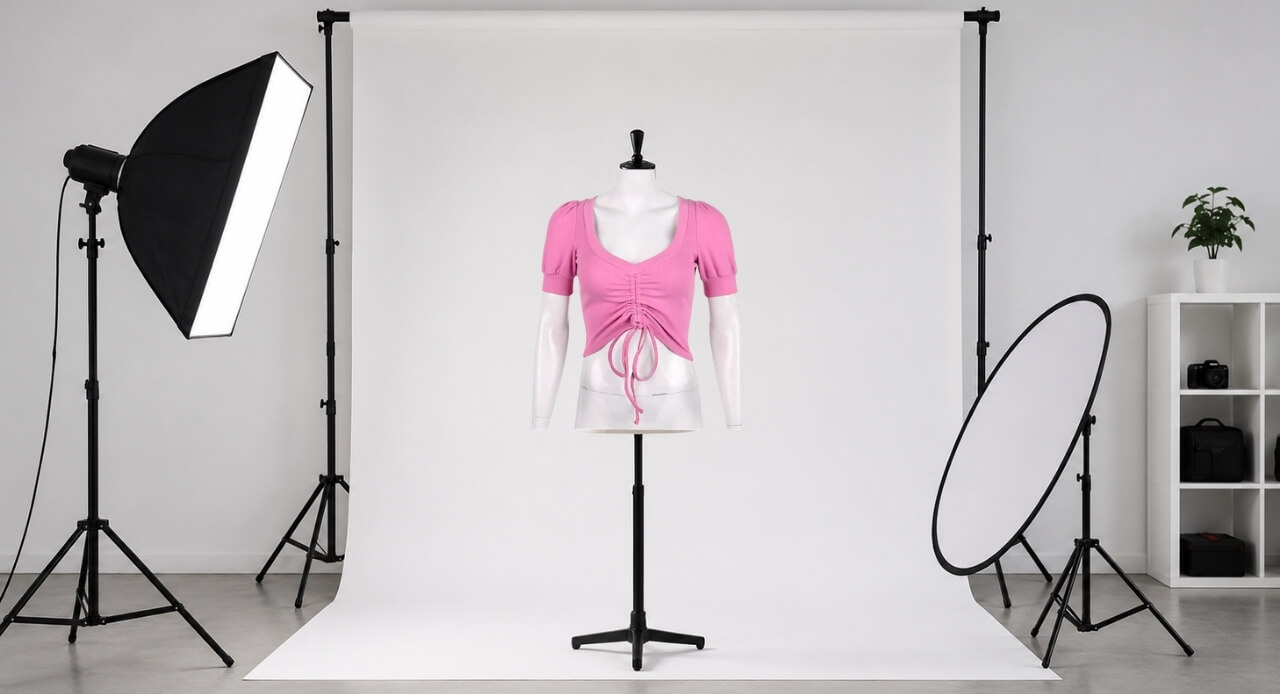 Lighting for Ghost Mannequin Photography