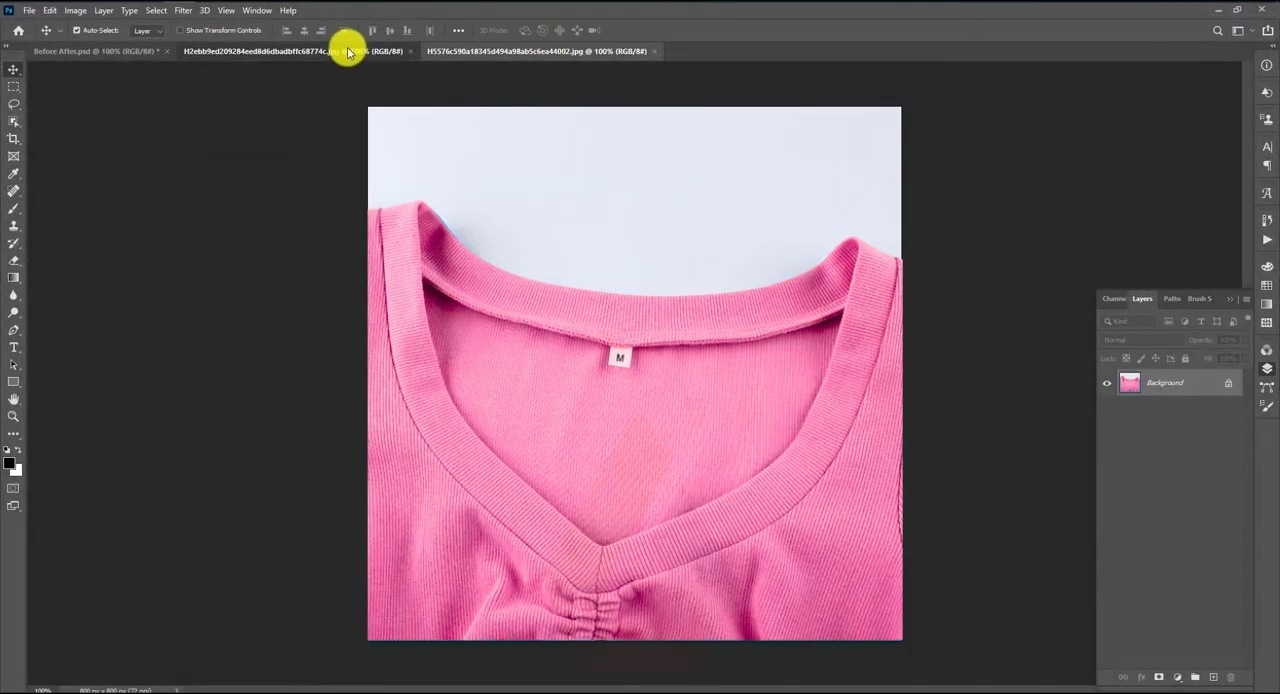 Step 2 Open both images in Photoshop
